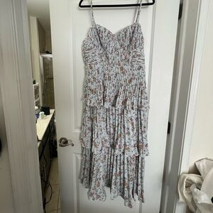 Lulus Scalloped Maxi Dress